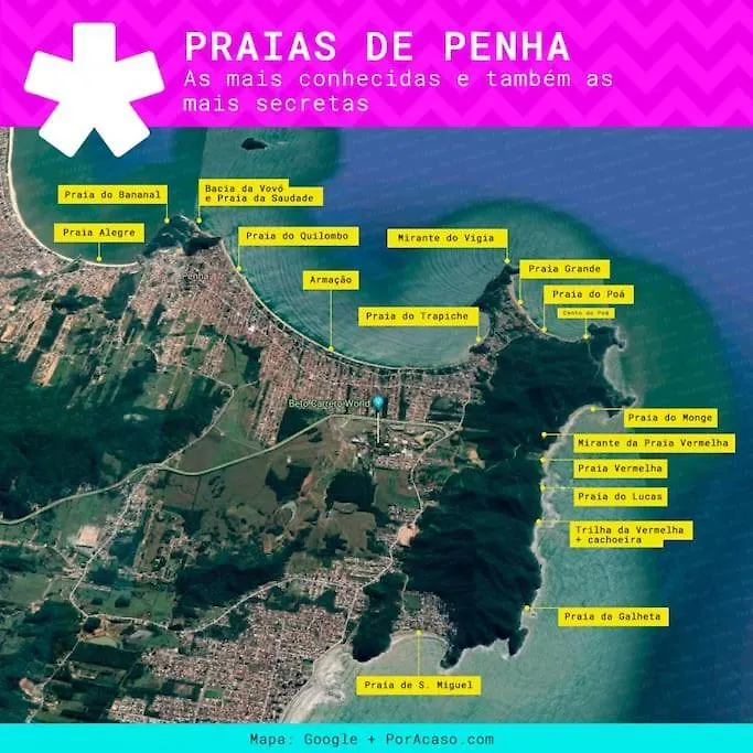 Сasa de vacaciones Villa Kitinete Girassol 2 - Penha/Sc - Beto Carrero